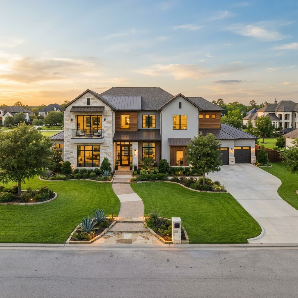 Cypress neighborhood in the Houston area